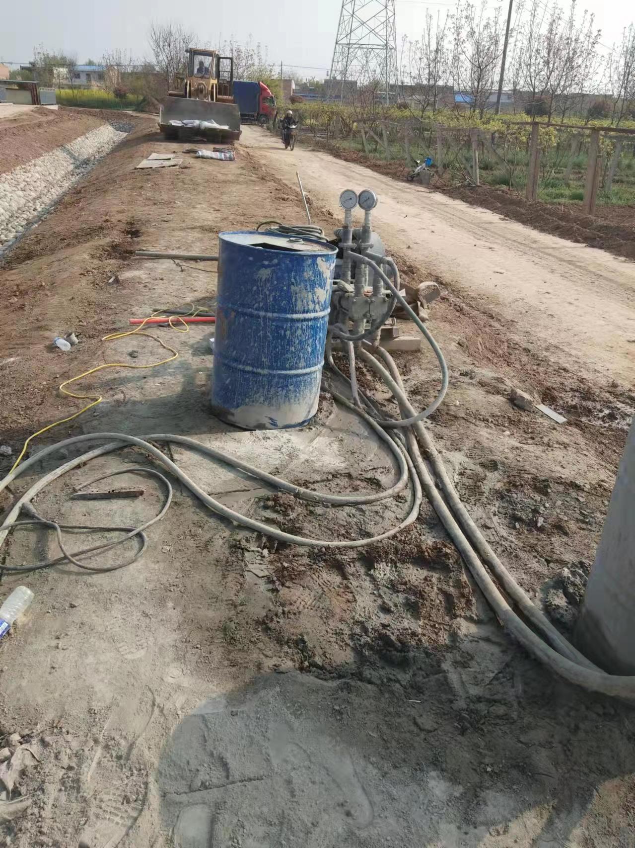 海头镇顶管注浆