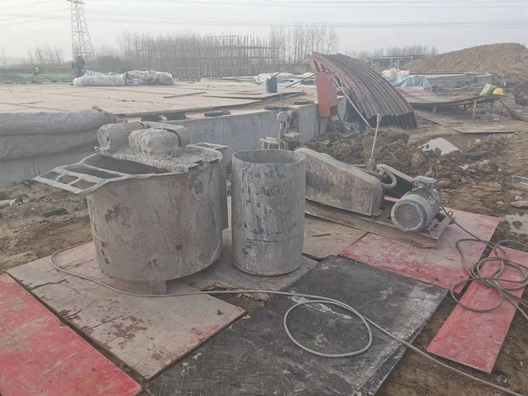 海头镇回填土注浆